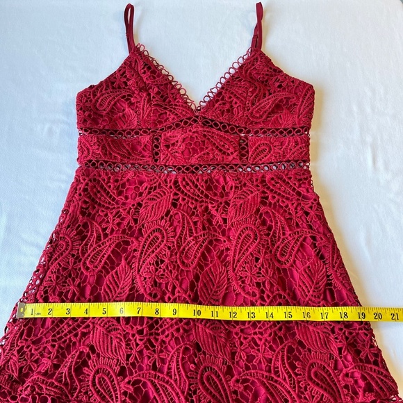 Lulu’s Dearly Beloved Crochet Lace Mini Dress - Picture 10 of 13